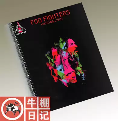 实体吉他谱书 Foo Fighters Wasting Light