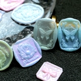 Aurora Color Fire Lacquer Wax Bar The -third of Fire Lacquer Seall 1/3