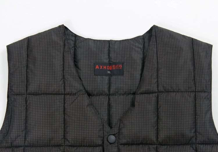 Vest trung niên nam mùa thu đông mặc dày cộng với cotton chần cũ áo vest ấm áp vest vest cha áo khoác mùa đông nam hàn quốc