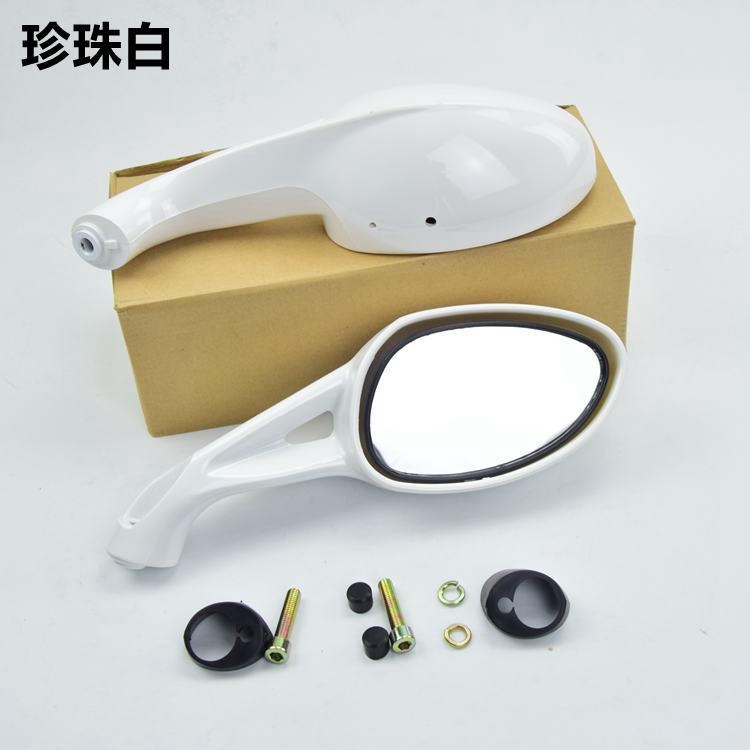 Gương chiếu hậu Qiaoyu Yuexing nguyên bản HJ125T-9A-9C-9D Gương chiếu hậu xe tay ga bên trái và bên phải kính hậu xe máy đẹp
