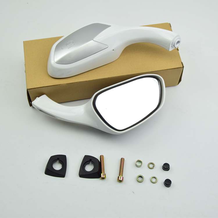 Áp dụng Qianjiang Lingyue Scooter Gương QJ125T-15A-16 翎 悦 倒 Gương Gương Chiếu Hậu kính gù xe máy