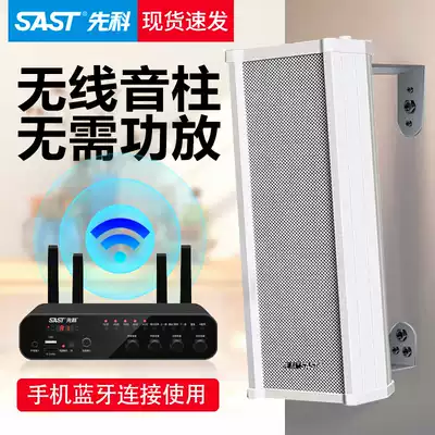SAST Xianke TH4-1 active outdoor waterproof sound column Wall-mounted audio constant pressure broadcast shop speaker speaker