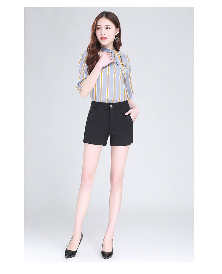 Bộ đồ liền thân nữ 2018 thu đông mới hè hoang dã chất béo mm mặc eo cao cho mẹ trung niên size rộng thời trang công sở hàn quốc