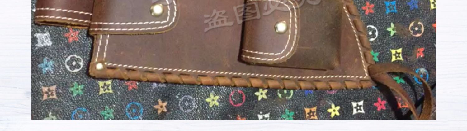 Li Peide bếp ngoài trời dao cũ đầu dao Xuân sắt dao bếp tròn đầu bếp dao nhà bếp truyền thống thép mangan tay rèn kệ để dao