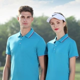 Летняя футболка polo для работы подходит для мужчин и женщин, делается под заказ, с печатью вашего логотипа