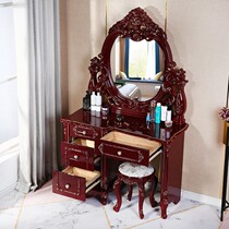 European dresser Bedroom dresser Modern simple dresser Simple small apartment makeup table Makeup stool
