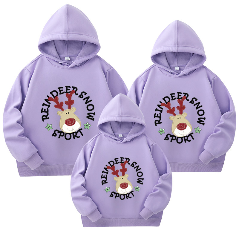 Christmas pro-Costume Autumn Winter Clothing High-end family of three-four-mouth clothing Mother and daughter Mother and son in the ocean Red Fried Street-Taobao