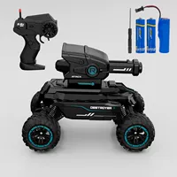 Гидрогелевые шарики, синий танк