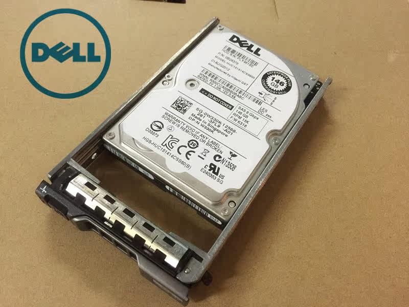 Dell SAS 146G 15K 6GB 2 5 inch hard drive W330K 0B24379 HUC151414CSS600