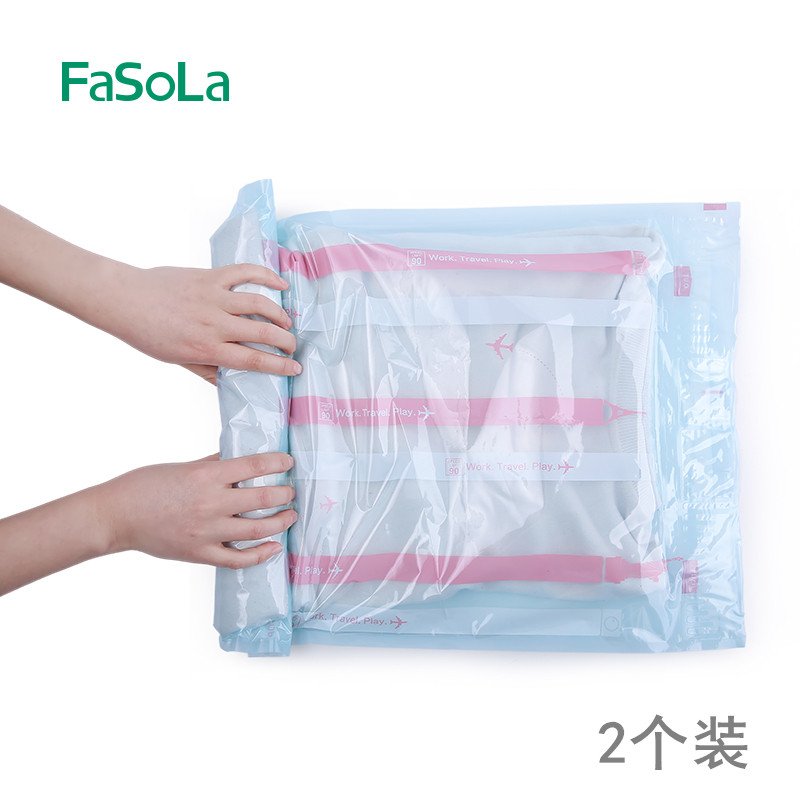 Hand Roll Compression Bag Travel Cashier Bag Portable Home Suitcase Waterproof Clothing Clothes Finishing Bag