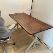 Black Hu Peach Wood Custom Solid Wood Computer Desk Desktop Desk Writing Desk Children Study Desk Home Small Table