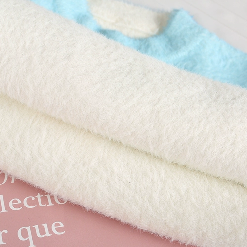 Детский рождественский свитер с русалкой IP, сказочная тема, новинка 2024 года, зимняя рубашка из норкового бархата для девочек с утолщенным дном