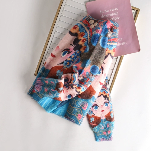 Детский свитер, термобелье, бархатный пуховик, детская трикотажная рубашка, увеличенная толщина, круглый воротник