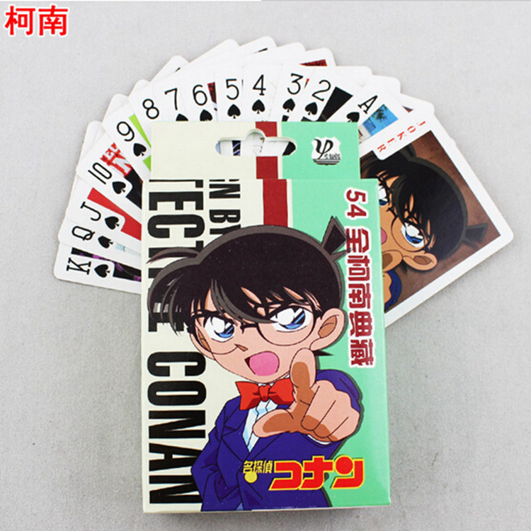 Detective Conankid Album Cartoon Animation Network Tour Around Poker Card Card Table Tour Personality Collection