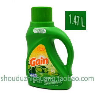 American Baoqiao imported gain original fragrance laundry detergent lasting fragrance 1 36 liters
