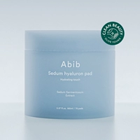 Прозрачные ватные диски с гиалуроновой кислотой, 75 штук