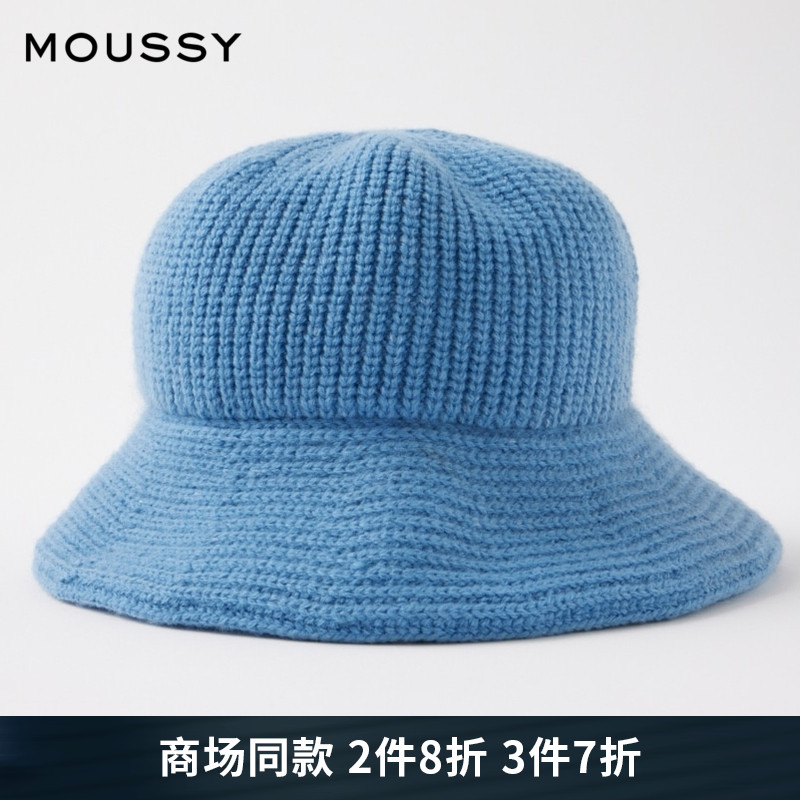 MOUSSY 22 Winter New Pinails Department of Pure Color Brief Design Dome Wool cap 010FA750-5710-Taobao