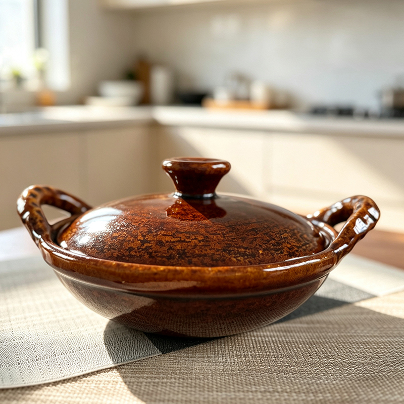 Jingying Kiln Japanese-Style Clay Pot, Suitable for Baking Dishes and Stir-Frying, Won'T Crack When Heated, and Has Excellent Heat Retention Jingying Kiln Japanese-Style Clay Pot, Suitable for Baking Dishes and Stir-Frying, Won'T Crack When Heated, and Has Excellent Heat Retention