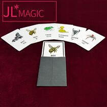 (Chinese Cang Straight Hair) Animal Prophecy JLMAGIC Korean Pupil Magic Props