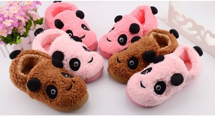 Chaussons enfants en suède pour hiver - semelle caoutchouc - Ref 1018143 Image 7