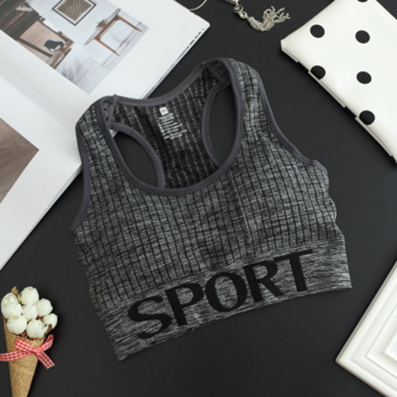 Tập thể dục chạy bộ chuyên nghiệp tập hợp kiểu dáng cường độ cao chống sốc yoga làm đẹp vest thể thao kiểu áo ngực nhanh khô đồ lót nữ - Đồ lót thể thao áo thun tập gym