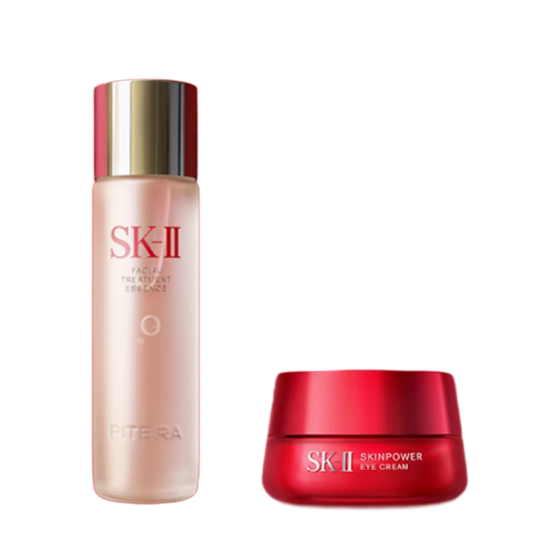 【618倒计时】SK-II神仙水精华护肤套装抗皱保湿礼物礼盒skllsk2