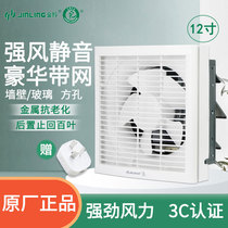Jinling exhaust fan 12 inch kitchen bathroom wall type exhaust fan APB30-6-1M1 semi-plastic ventilation fan
