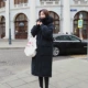 Bán quần áo cotton nữ mùa 2018 mới in dịch vụ bánh mì áo dài rộng Dongdaemun qua đầu gối quần áo cotton cho học sinh - Bông thời trang áo phao nữ