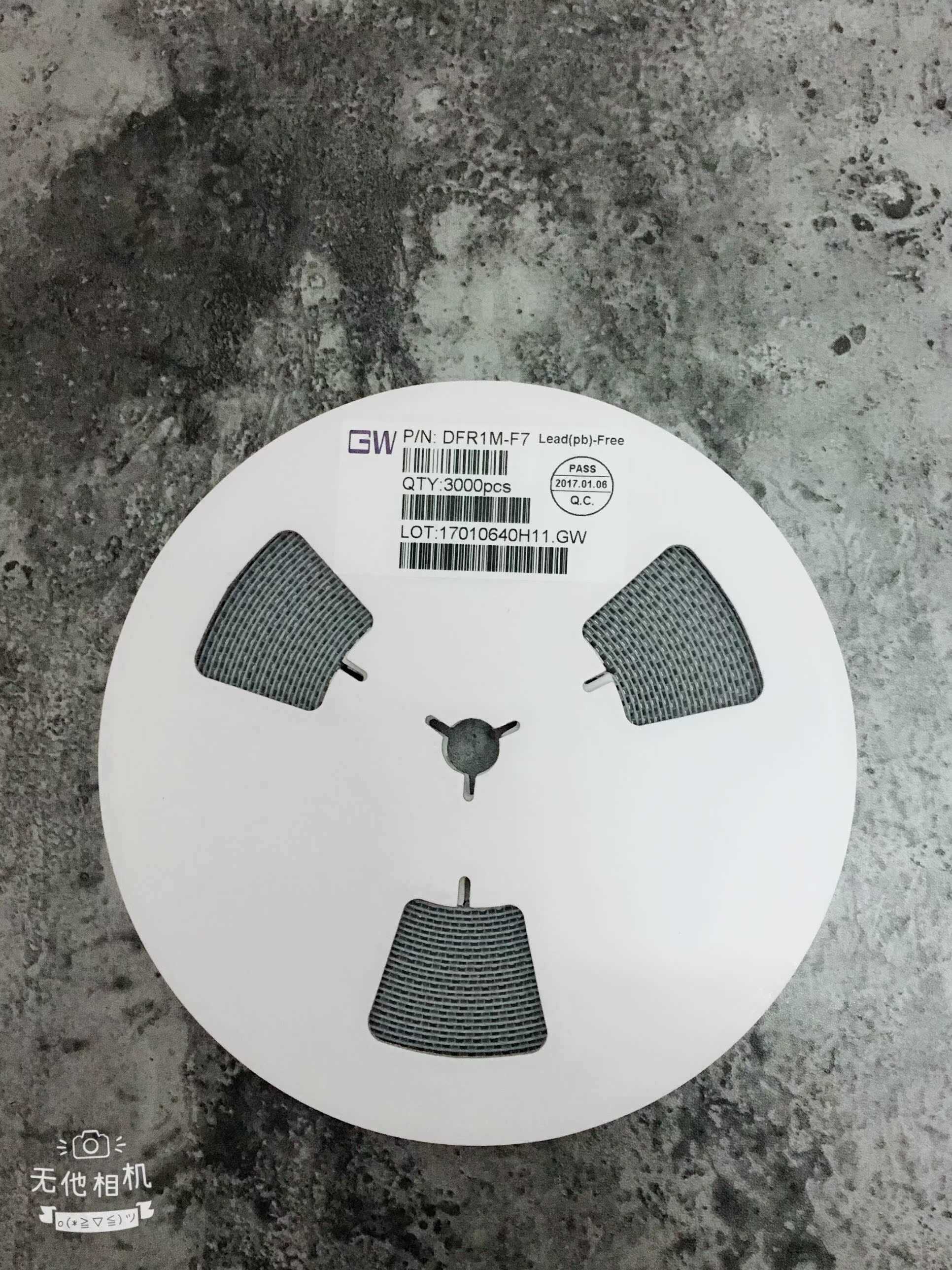 GW Godwalker fast recovery diode DFR1M-F7 S0D-123 46MIL 66 yuan = 3k