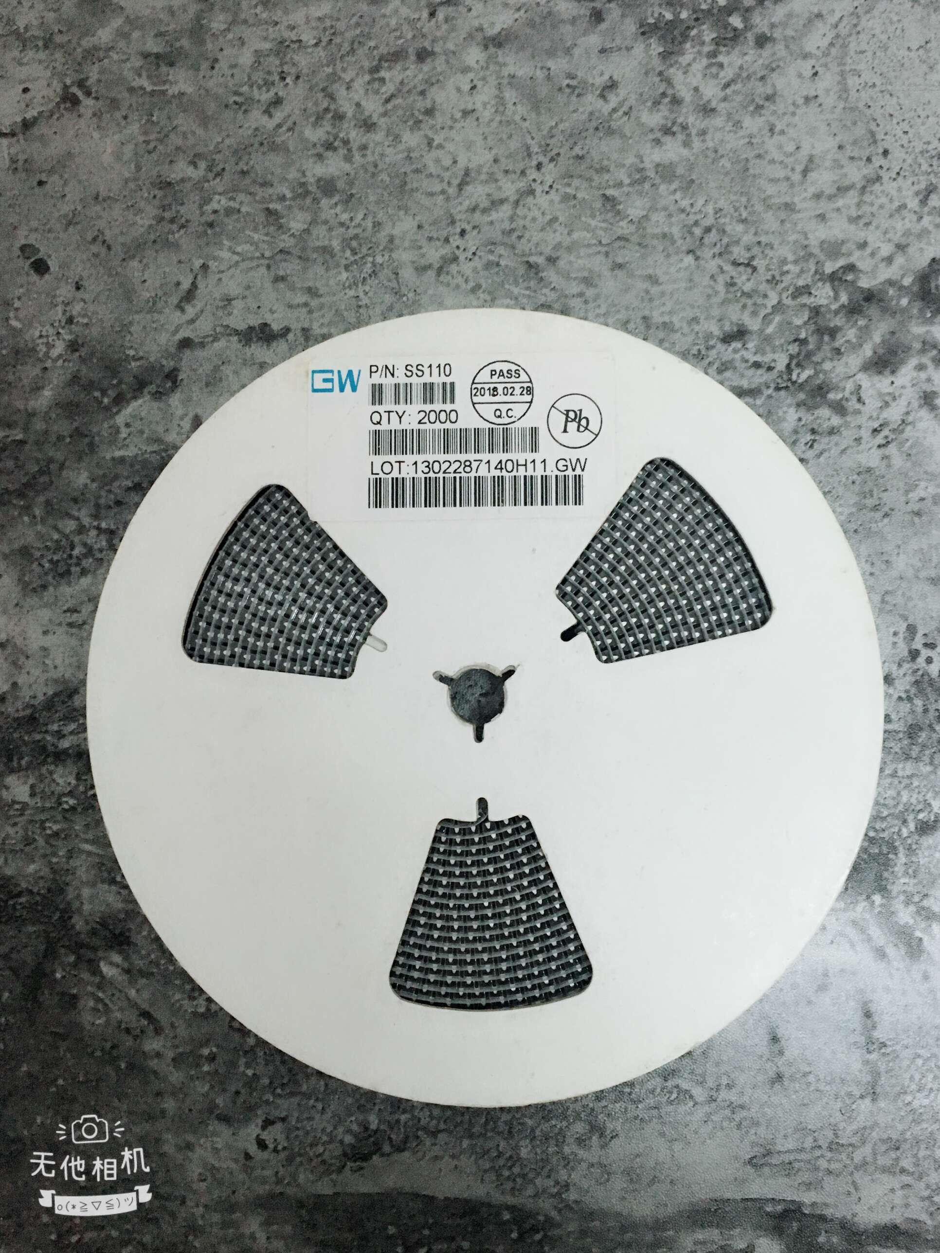 GW Gotwalker Schottky diode SS110 SMA 1 disk 2k = 200 yuan