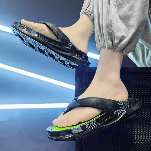 Летние спортивные сланцы для отдыха на платформе, пляжные нескользящие дезодорированные слайдеры