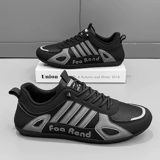 Летняя зимняя нескользящая спортивная обувь, черные рабочие кроссовки для отдыха, для бега, мягкая подошва