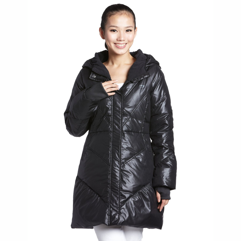 Authentic Li Ning nữ dài thể thao xuống áo khoác mùa đông ấm áp phần cũ bị hỏng mã thanh niên nữ sinh viên có thể mặc 228 ₫