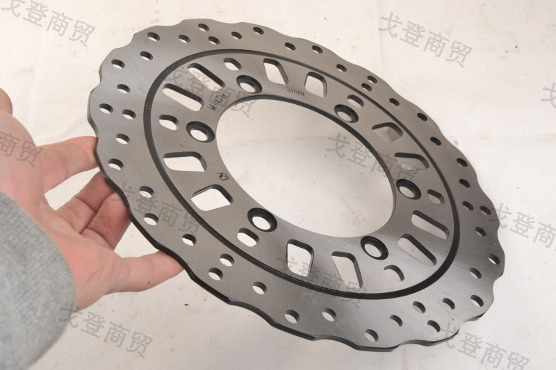 Earth Eagle King Xe máy Phanh trước và sau Đĩa thép Đĩa phanh DD125 / GDD150EDD250G Phụ kiện - Pad phanh tay thắng đĩa sirius