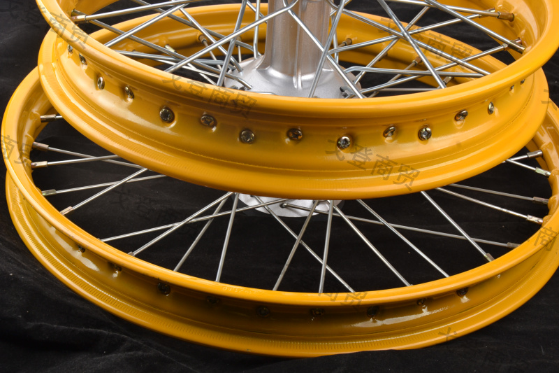 Yellow River Hengxin Xinyuan 250 250 Magician Cross Country Xe máy Bánh xe Vòng thép Vòng lăn Phụ kiện / Sửa đổi - Vành xe máy giá niềng xe máy