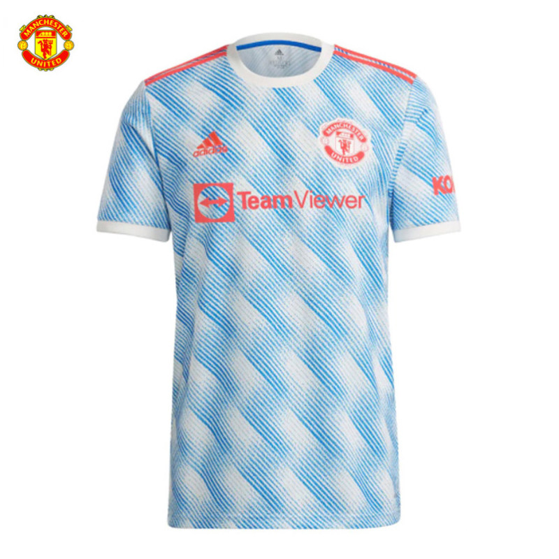 Genuine 21-22 season Manchester United away jersey fans short sleeve football suit No. 25 Sancho 10 stretch Ford