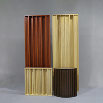 Tandem Sound Solid Wood Sound Video Room HIFI View Hearing Room Acoustic Diffusion Board Full Frequency Diffuse Body Sound Absorbing Low Frequency Trap