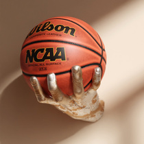 Creative Adams Hand Wall Hanging Basketball Bracket Animation Peripheral Trendy Ball Holder Niche Room Storage Rack