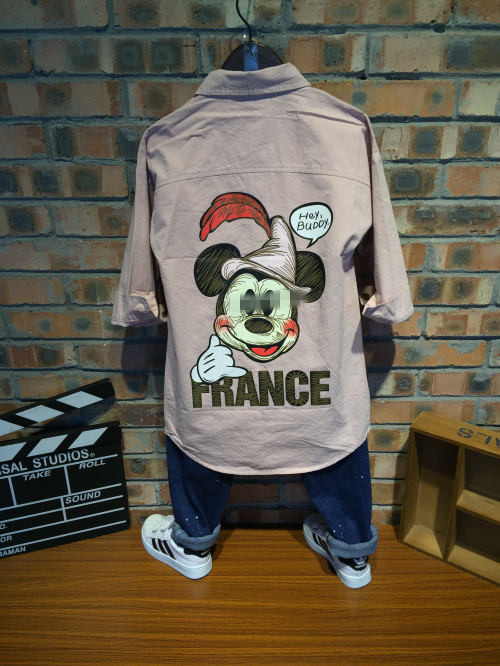 Chemise enfant à manche longue - Ref 2083190 Image 11