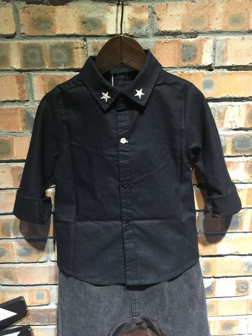 Chemise garcon à manche longue en coton - Ref 2075688 Image 17
