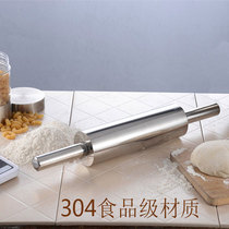 304 stainless steel roller rolling pin pressing noodle cake Rolling Pin rolling pin large roller Roller roller roll roll over sugar does not stick hammer