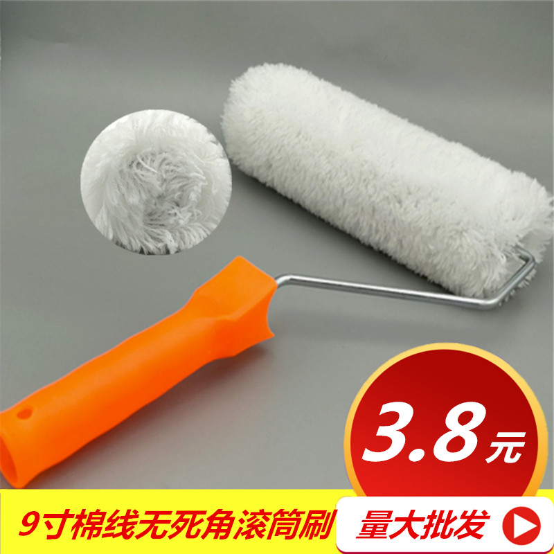 Roller Brush Long Hair No Dead Angle Cotton Wire Chemical Fiber Roller Brush Paint Waterproof Paint Glue Brush