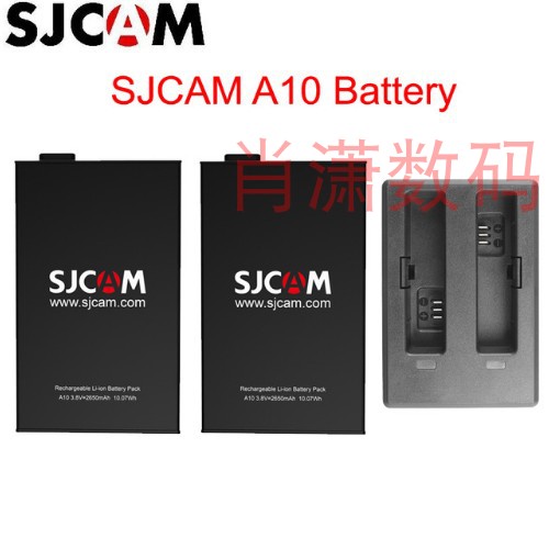1 Charge 2 Batteriessjcam     A10 Motion camera Law enforcement Recorder   Battery Charger Power Supply Double charge Charger new pattern parts