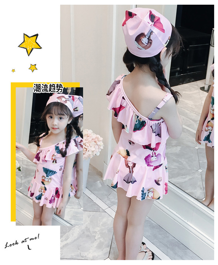 Đồ bơi bé gái Xiêm 2019 mới to boy công chúa Hàn Quốc trẻ em trẻ em bé gái áo tắm dễ thương - Đồ bơi trẻ em set đồ bơi bé trai caio cấp
