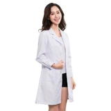 Униформа врача подходит для мужчин и женщин, летний тонкий белый халат, униформа медсестры для школьников