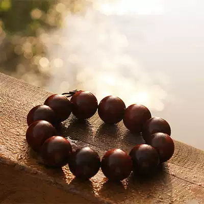  Laos red acid branch hand string men and women Buddha beads hand chain text play hand string 12mm-20mm