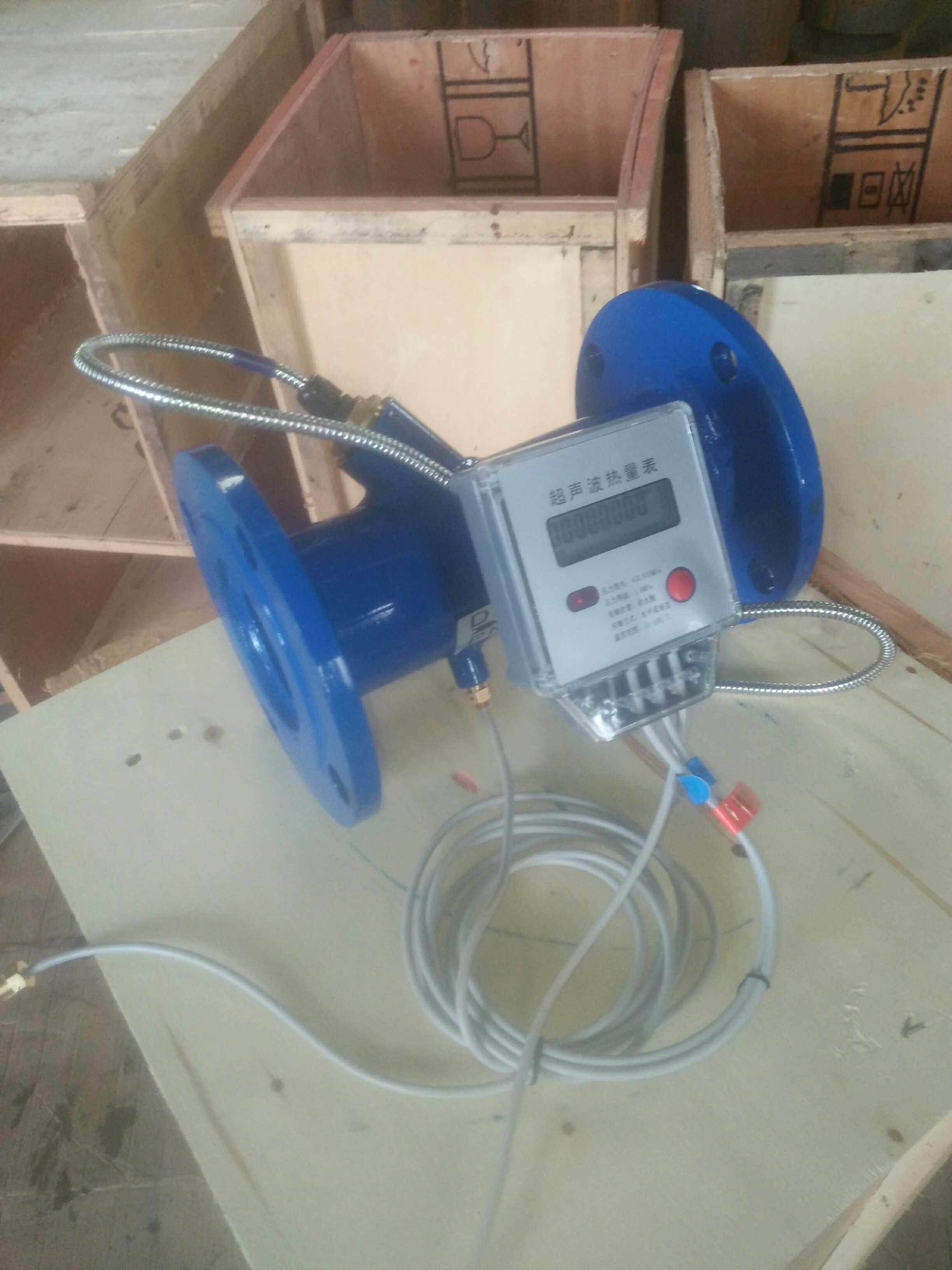 Pipe-section DN80 ultrasonic calorimeter heat meter heat-metering water pipe fire heat detection table dn100125