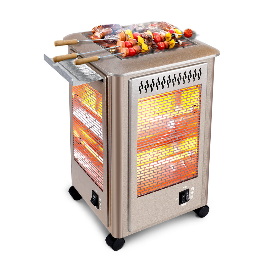 Electric Indoor Vertical Four-Sided Birdcage Heater, Energy-Saving Winter Heater, Five-Sided Heater, Household Rapid Heating, Foot Warmer