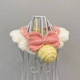 Пехочные вязаные воротнички, кошки, собачья собачья рот водяной полотенце синий и белый британский короткий плюшевый кордон ювелирные изделия