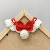 Пехочные вязаные воротнички, кошки, собачья собачья рот водяной полотенце синий и белый британский короткий плюшевый кордон ювелирные изделия